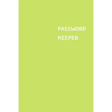 Password Keeper: Size (6 x 9 inches) - 100 Pages - Lime Cover: Keep your usernames, passwords, social info, web addresses and security