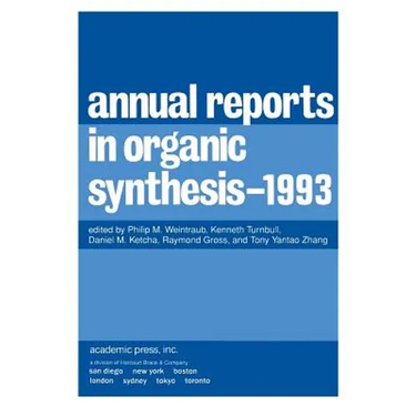 Annual Reports in Organic Synthesis 1993: 1993