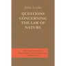 Questions Concerning the Law of Nature