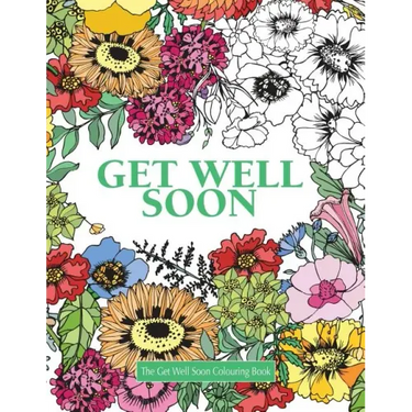 The Get Well Soon Colouring Book