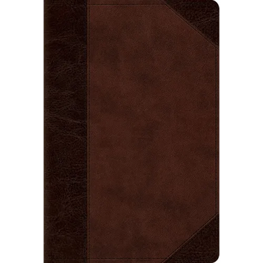 ESV Personal Reference Bible (Trutone, Brown/Walnut, Portfolio Design)