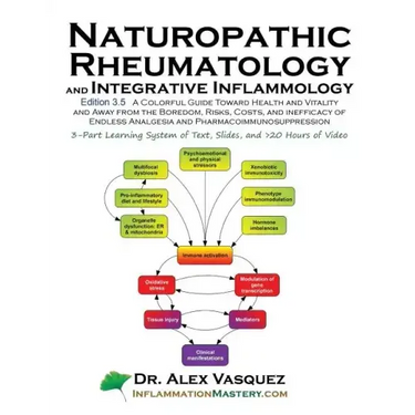 Naturopathic Rheumatology and Integrative Inflammology V3.5: A Colorful Guide Toward Health and Vitality and Away from the Boredom, Risks, Costs, and