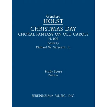 Christmas Day, H.109: Study score
