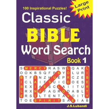Classic BIBLE Word Search Book
