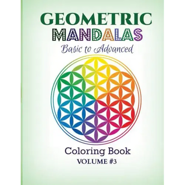 Geometric Mandalas - Basic to Advanced: Coloring Book