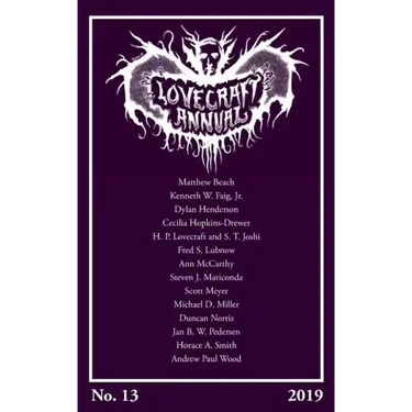 Lovecraft Annual No. 13 (2019)