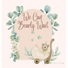 Bear Baby Shower Guest Book (hardback)