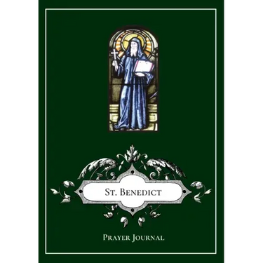 St. Benedict of Nursia Prayer Journal Notebook