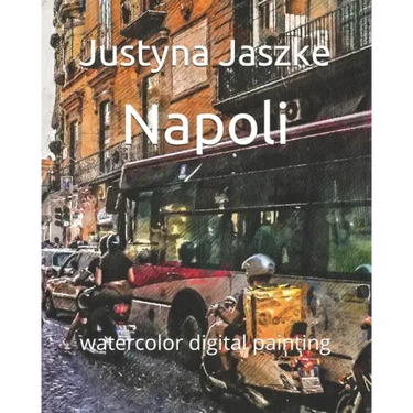 Napoli: watercolor digital painting