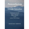 Panentheism and Scientific Naturalism: Rethinking Evil, Morality, Religious Experience, Religious Pluralism, and the Academic Study of Religion