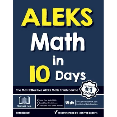 ALEKS Math in 10 Days: The Most Effective ALEKS Math Crash Course