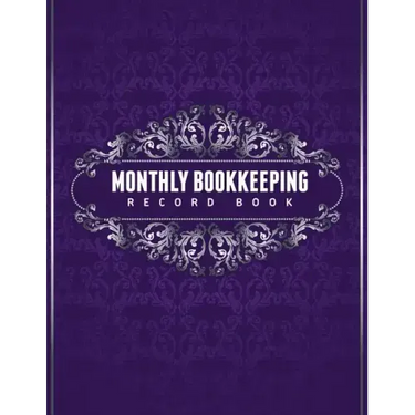 Monthly Bookkeeping Record Book
