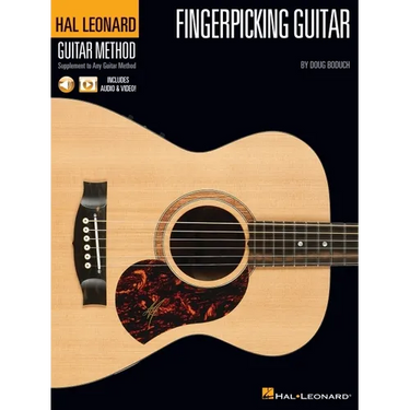 Hal Leonard Fingerpicking Guitar Method by Doug Boduch with Audio & Video