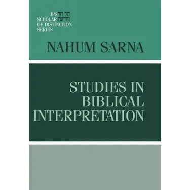 Studies in Biblical Interpretation