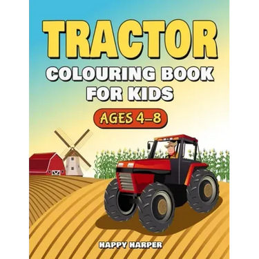 Tractor Colouring Book