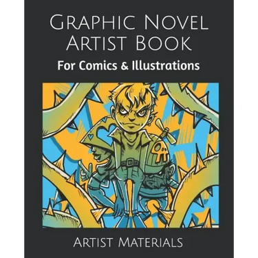Graphic Novel Artist Book: For Comics & Illustrations
