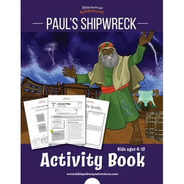 Paul's Shipwreck Activity Book
