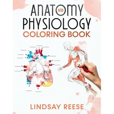 Anatomy and Physiology Coloring Book: A Self-Test Human Anatomy Coloring Book for Adults, Teens, Doctors, Nurses and Students