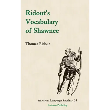 Ridout's Vocabulary of Shawnee