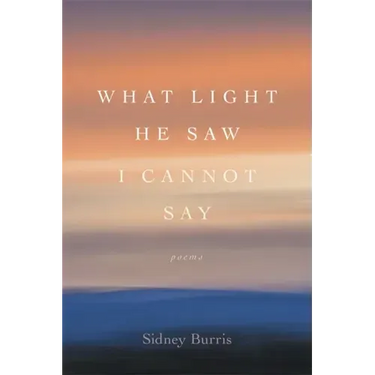 What Light He Saw I Cannot Say: Poems
