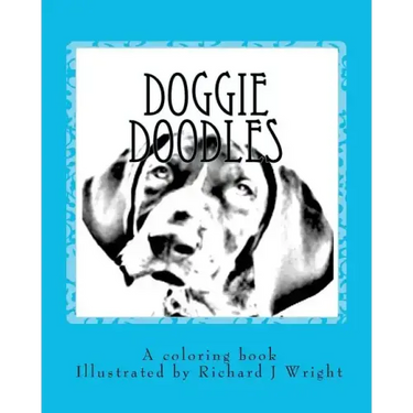 Doggie Doodles: A picture and coloring book of dog breeds.