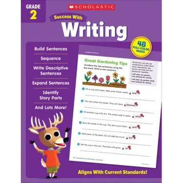 Scholastic Success with Writing Grade 2 Workbook
