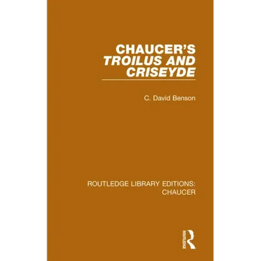 Chaucer's Troilus and Criseyde