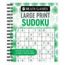 Brain Games - Large Print Sudoku (Swirls)