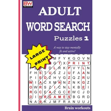 ADULT WORD SEARCH Puzzles 1