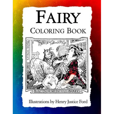 Fairy Coloring Book: Art Nouveau Illustrations by Henry Justice Ford