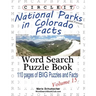 Circle It, National Parks and Forests in Colorado Facts, Word Search, Puzzle Book