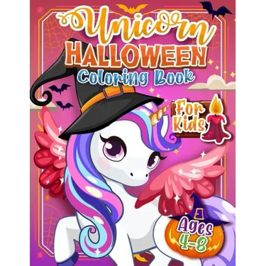 Unicorn Coloring - Halloween Edition