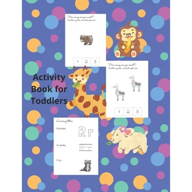 Activity Book for children -Montessori - Size A 4 - 101 pages