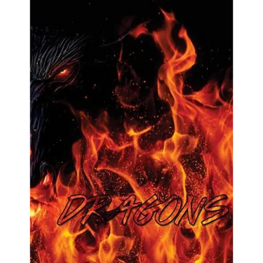 Dragons: Adult Coloring Book: Large, Stress Relieving, Relaxing Dragon Coloring Book for Adults, Grown Ups, Men & Women. 45 One