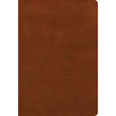 NASB Super Giant Print Reference Bible, Burnt Sienna Leathertouch