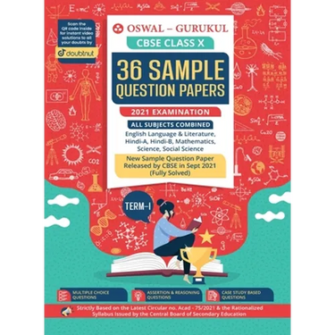 36 Sample Question Papers: CBSE Class 10 for Term 1 November 2021 Examination