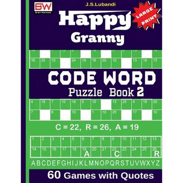 Happy Granny (CODE WORD) Puzzle Book