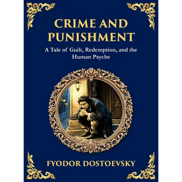 Crime and Punishment: A Descent into Guilt, Justice, and Redemption (Large Print Deluxe Hardcover Edition For Easy Reading)