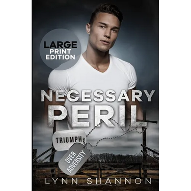Necessary Peril: A Small-town Christian Romantic Suspense (Large Print)