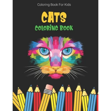 Coloring Book For Kids: Cats Coloring Book