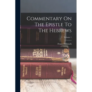 Commentary On The Epistle To The Hebrews; Volume 1