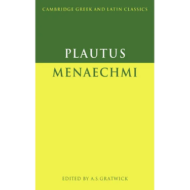 Plautus: Menaechmi
