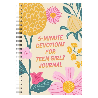 3-Minute Devotions for Teen Girls Journal