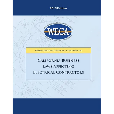California Business Laws Affecting Electrical Contractors