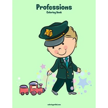 Professions Coloring Book 1
