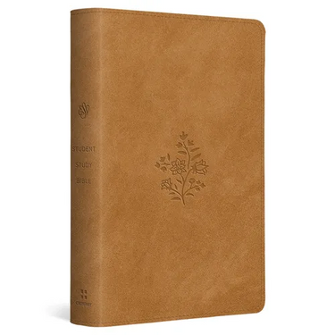 ESV Student Study Bible (Trutone, Nubuck Caramel, Wildflower Design)