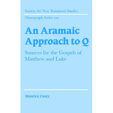 An Aramaic Approach to Q