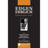 Eugen Ehrlich: Bibliographic Index