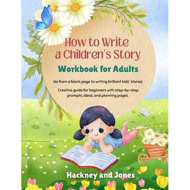 How To Write A Children's Story - Workbook For Adults: Go from a blank page to writing brilliant kids' stories. Creative guide for beginners with step