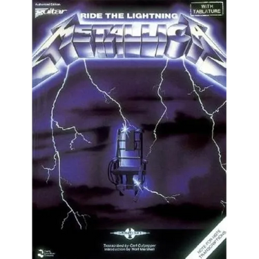 Metallica - Ride the Lightning Guitar Tablature Songbook Sheet Music Including Fade to Black Creeping Death and More Play It Like It Is Series